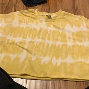 Forever 21 crop top over sized ish